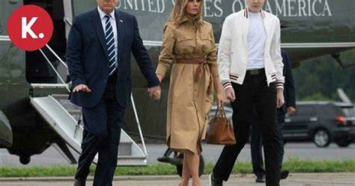 Presidentti Trumpin pojalla Barronilla oli koronatartunta, kertoo